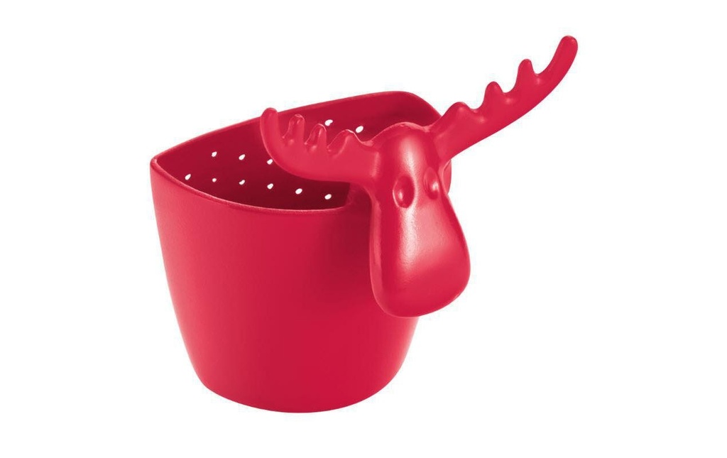 Koziol Passoire à thé Rudolf Rouge