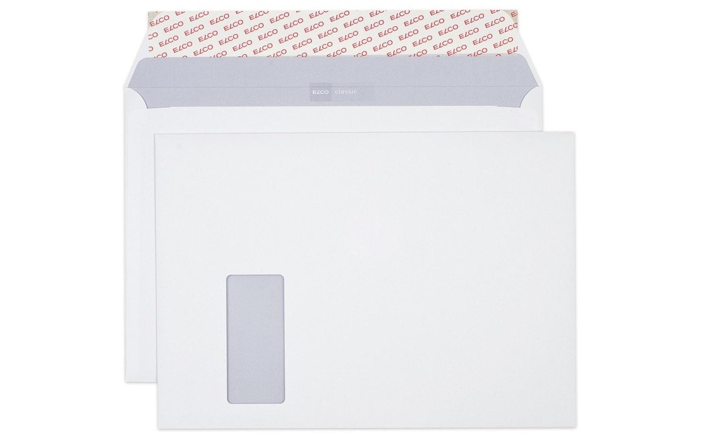 ELCO Enveloppe Classic C4 avec fenêtre à gauche, 250 pièces