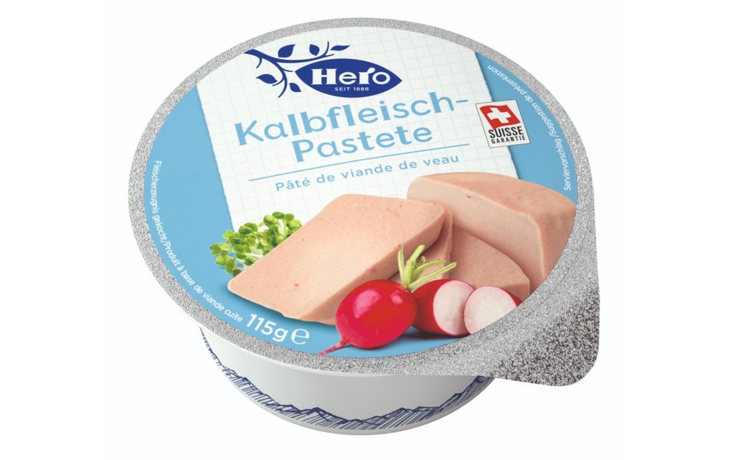 Hero Portion Pâté de veau 115 g