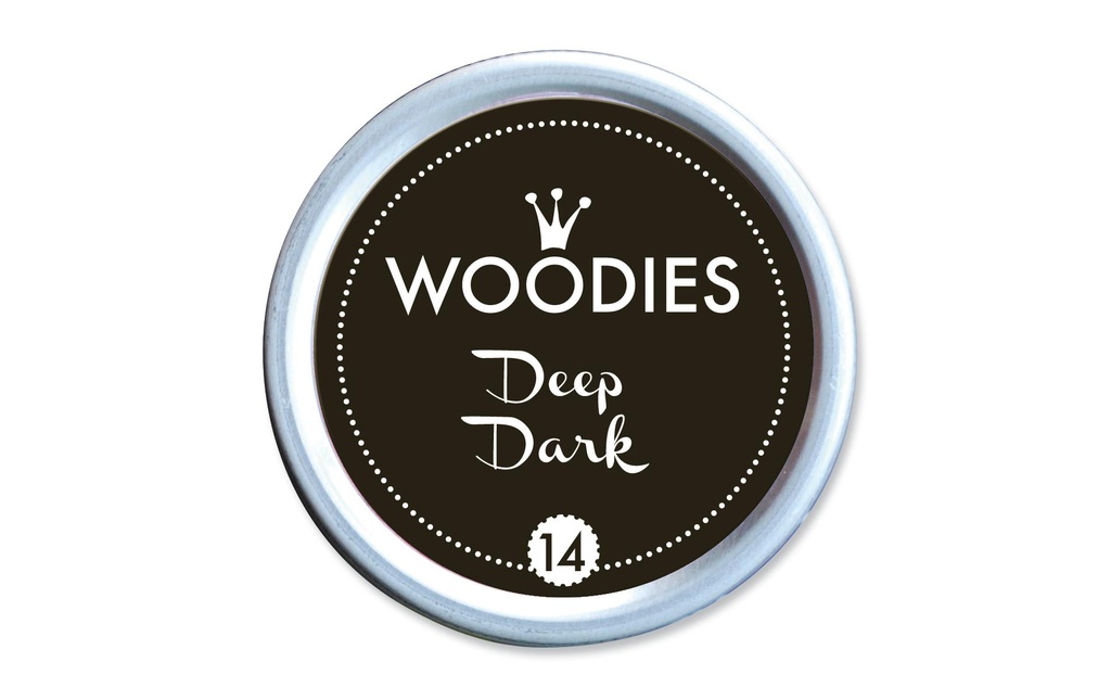 Woodies Tampon encreur Woodies Deep Dark Noir