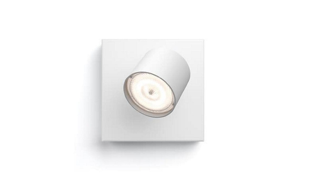 Philips Spot Star Warm Glow, 4.5 W, 500 lm, 2200-2700 K, blanc