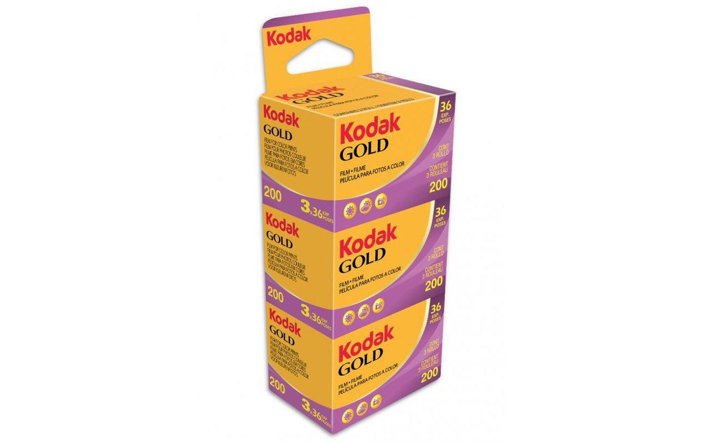 Kodak Gold 135/36 Paquet de 3
