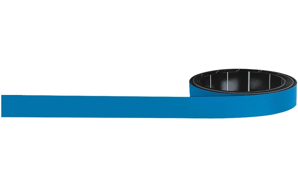 Magnetoplan Bande magnétique 1.5 cm x 1 m, Bleu