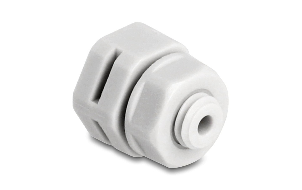 Delock Presse-étoupe M6, gris 2 pièces