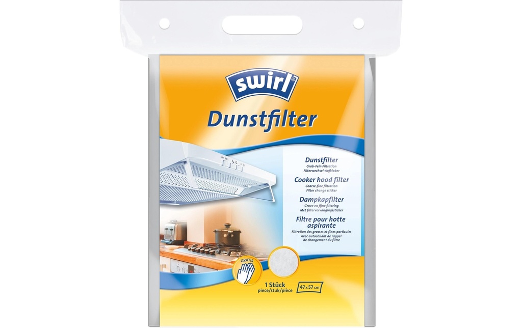 Swirl Filtre pour hotte aspirante 221981 1 Pièce/s
