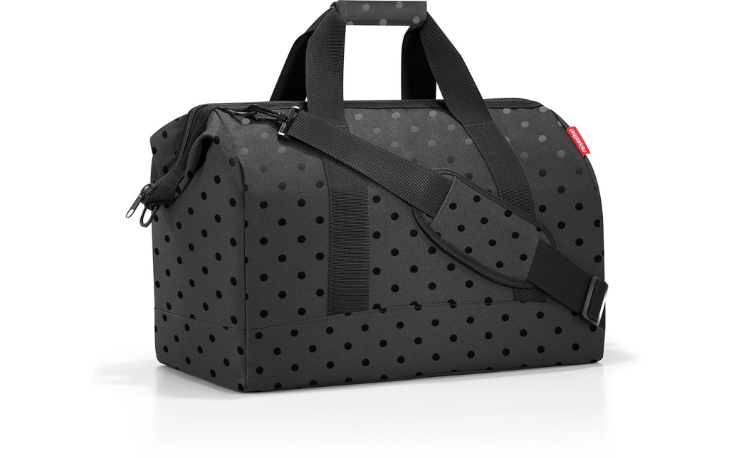 Reisenthel Sac à bandoulière Allrounder L Glossy Dots Black