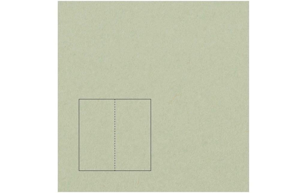 Rico Design Paper Poetry Essentials DL Carte à volet A6, vert tilleul