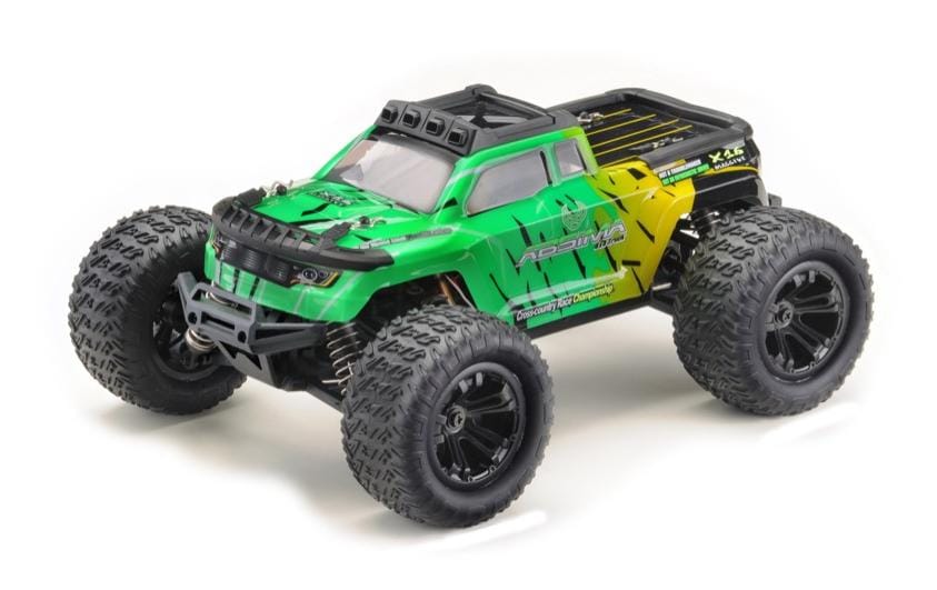Absima Monster Truck MINI AMT jaune/vert, 4WD, RTR, 1:16