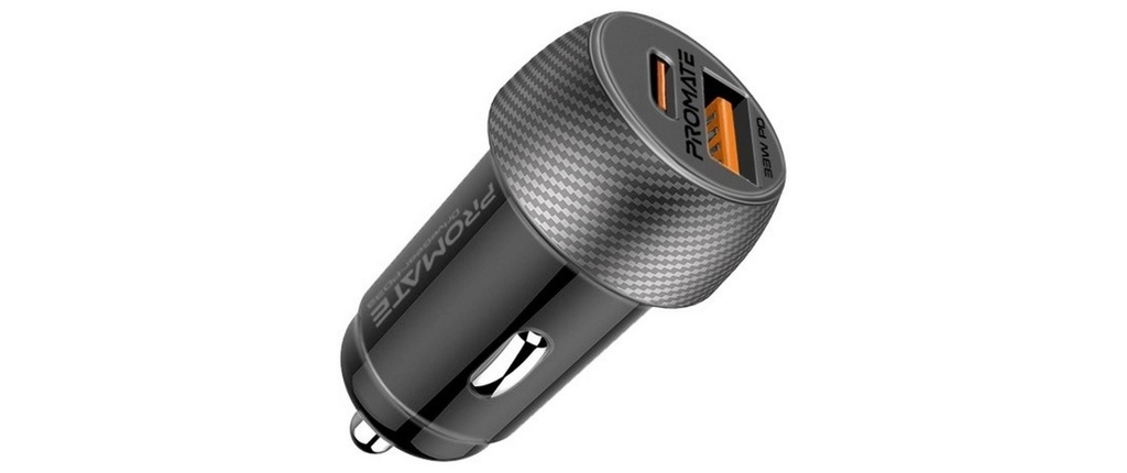 Promate Chargeur de voiture DriveGear PD33