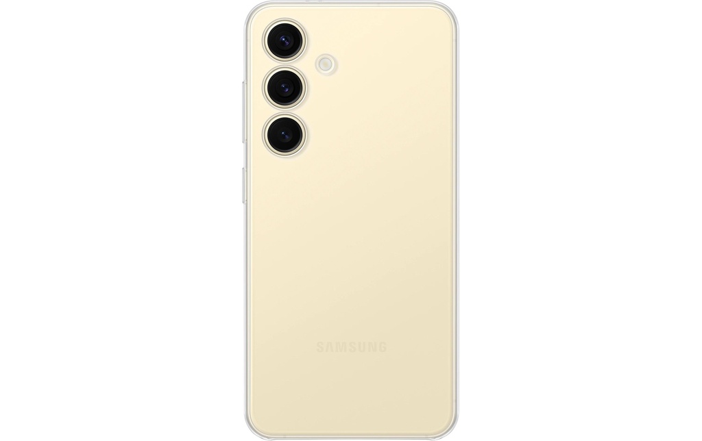 Samsung Coque arrière Clear Galaxy S24 Transparent