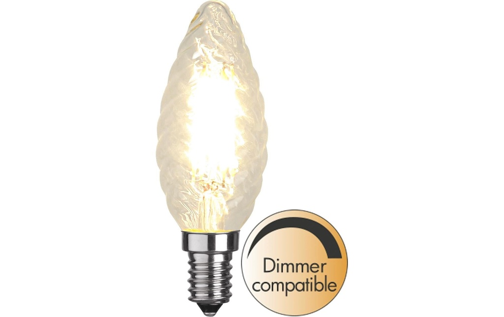 Star Trading Ampoules LED E14 TC35 Clear 470 lm, 2700K, 4.2W, 230 V