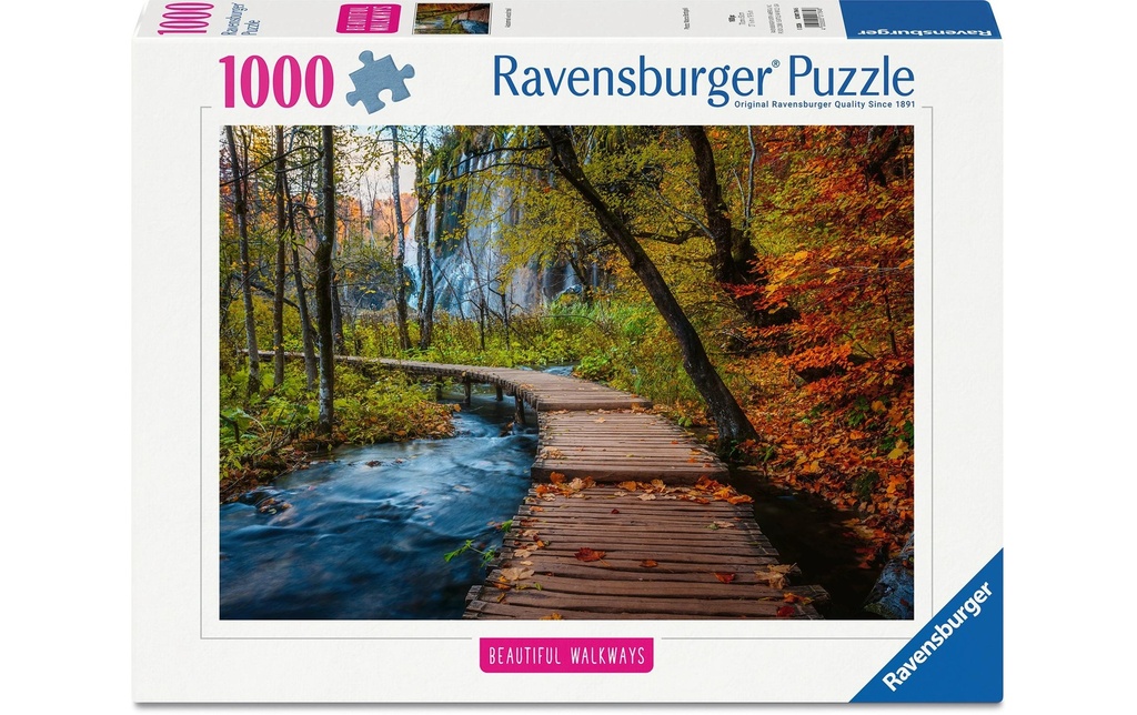 Ravensburger Puzzle Chemin forestier d'automne 1000 pièces