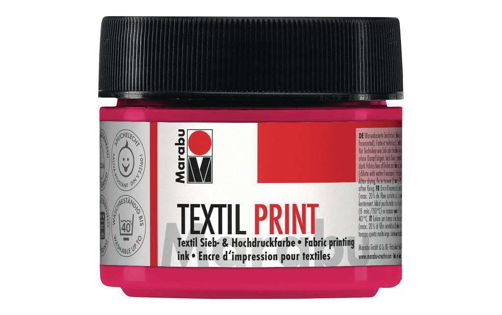 Marabu Peinture pour textile Texil Print 100 ml Magenta