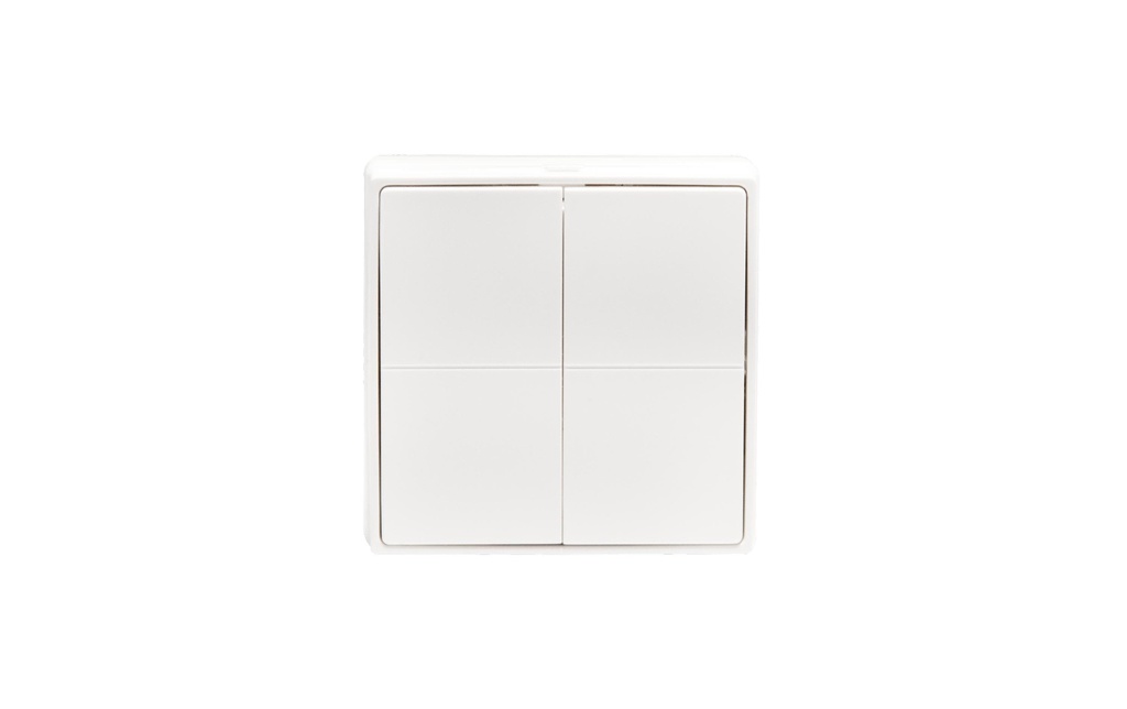 Shelly BLU Wall switch 4 blanc, stand alone