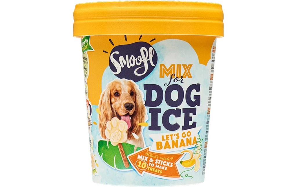 Smoofl Glace à la banane 160 g