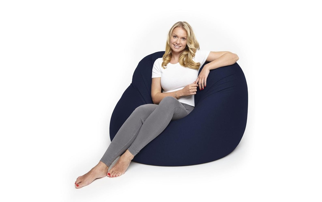 Lumaland sac pour s'asseoir Flexi Comfort 380 L, bleu nuit
