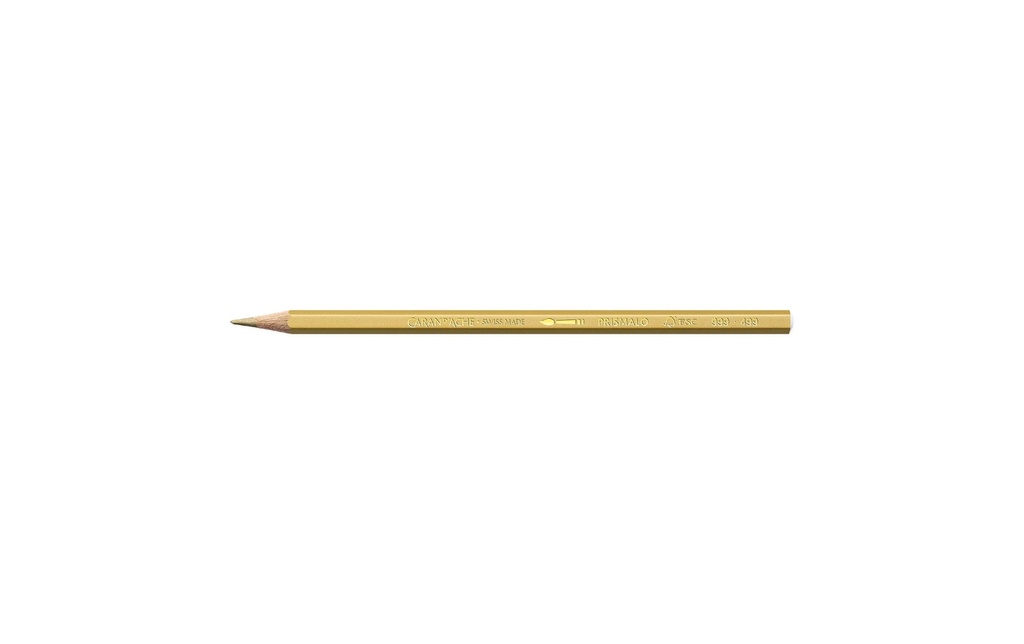 CARAN D'ACHE Crayon de couleur Prismalo or
