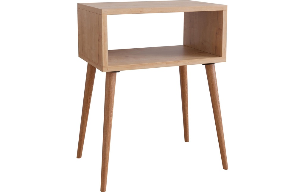VCM Table de nuit Singol M 44.5 x 60 cm,  Chêne miel