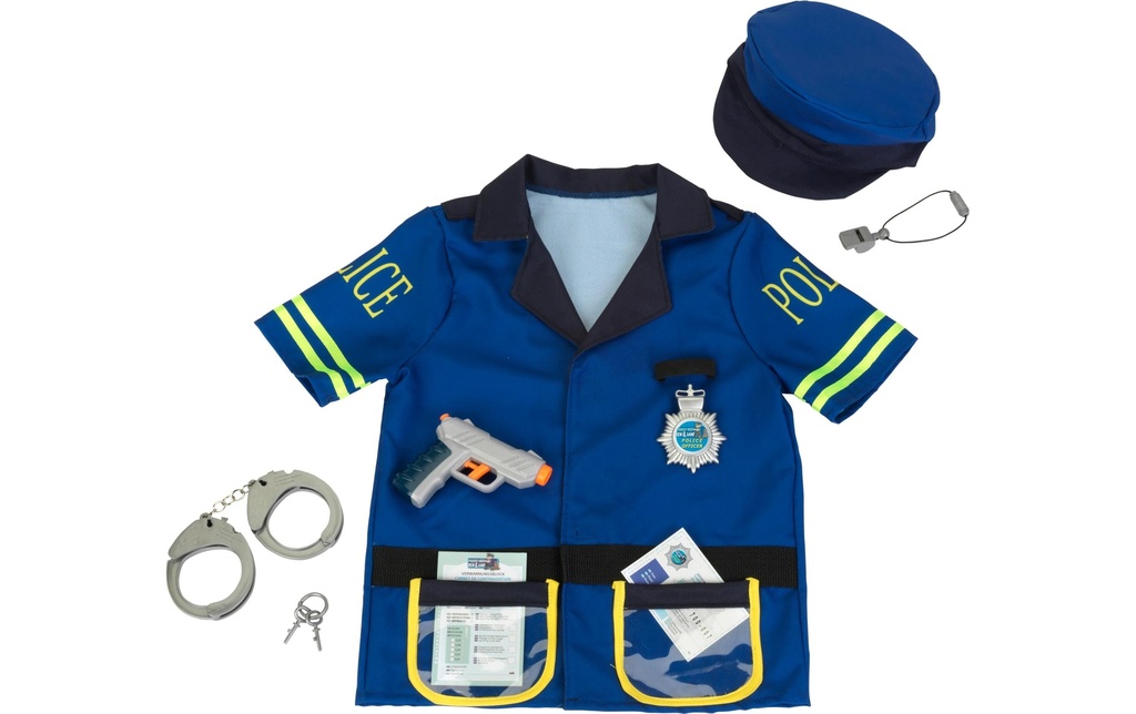 Klein-Toys Costume de police avec casquette