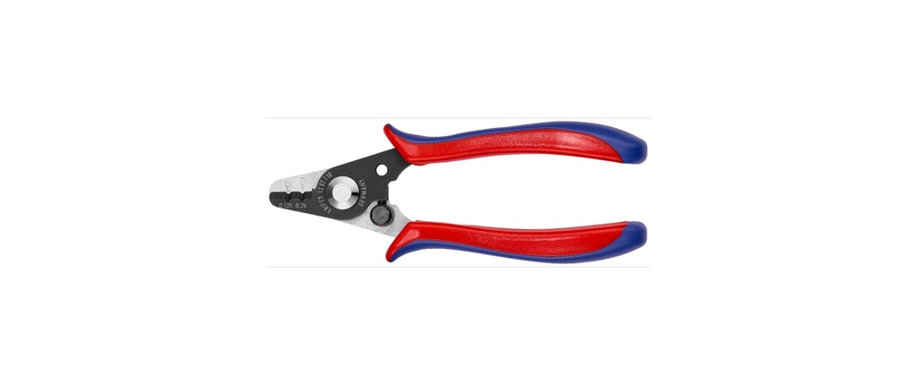 Knipex Pince à dénuder pour câbles à fibres optiques 130 mm, Ø 0.125 / 0.25 mm