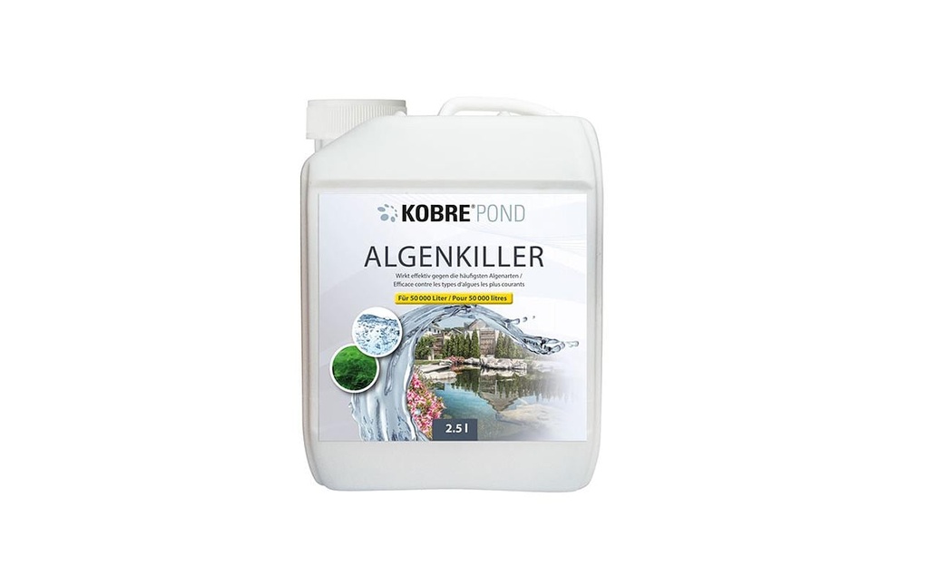 Kobre®Pond Anti-algues 2.5 litres