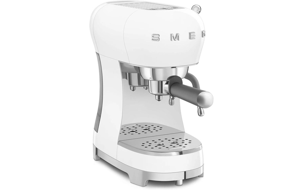 SMEG Machine à expresso 50's Style ECF02WHEU Blanc
