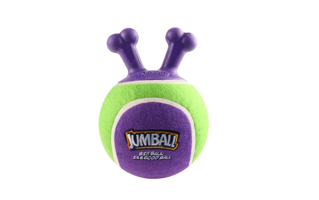 GiGwi Jouet pour chien Jumpball, balle de tennis, vert/violet