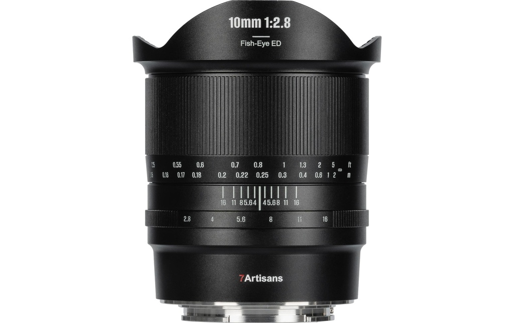 7Artisans Longueur focale fixe 10mm F/2.8 Mark II – Canon RF