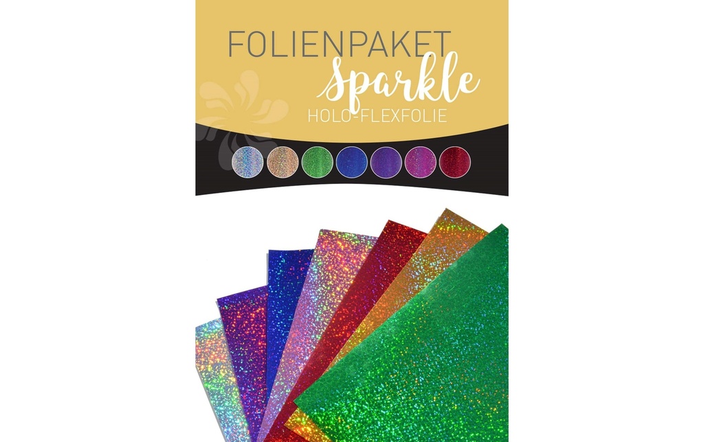 Stahls Film thermocollant Flex Set Sparkle Multicolore