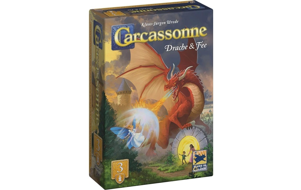 Hans im Glück Jeux pour la famille Carcassonne dragon et fée (d)