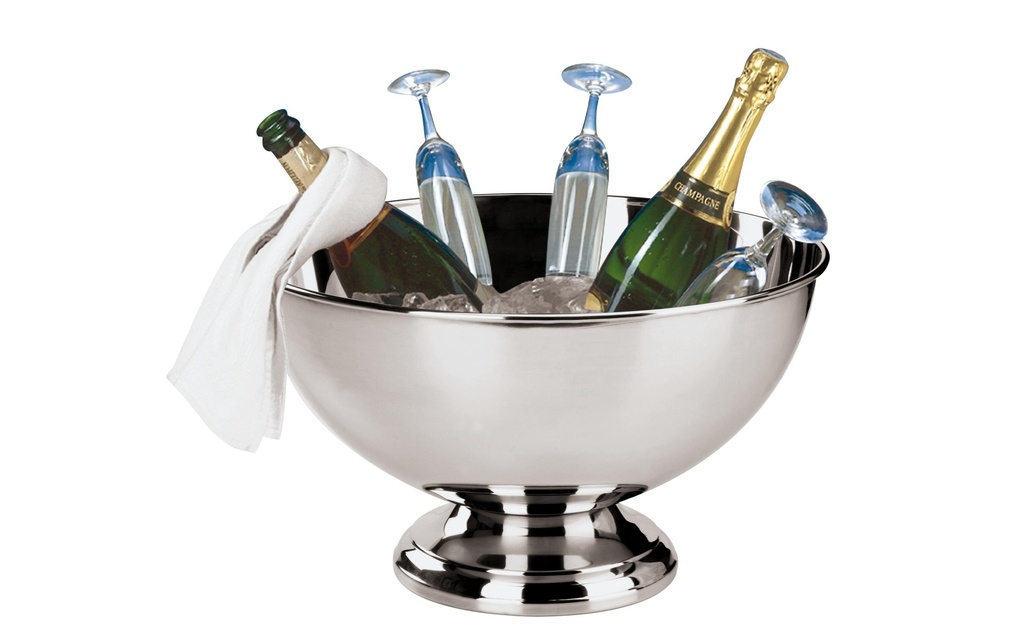 Paderno Refroidisseur de vin 9.5 l, Argenté