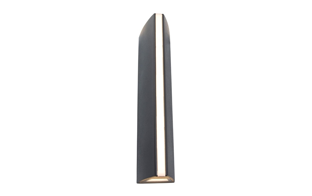 LUTEC Lampe murale LEO 3000 K, anthracite