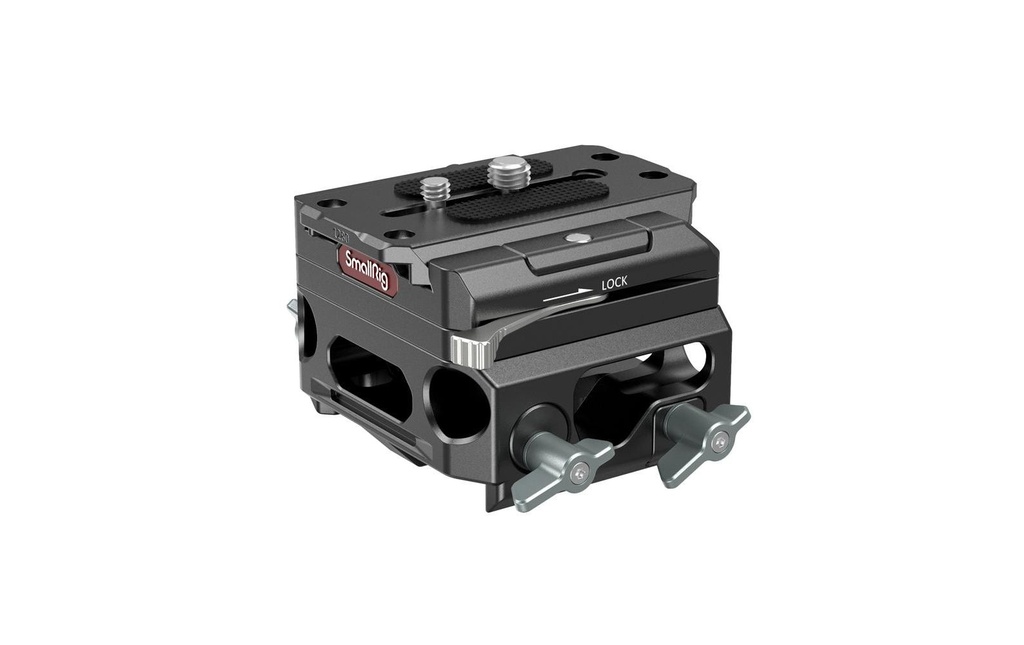 Smallrig Baseplate avec double rod clamp de 15 mm