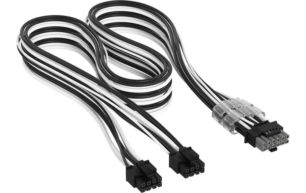 Corsair Câble électrique 2x 8 broches vers PCIe 12V-2x6 65 cm