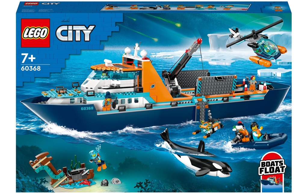 LEGO® City Navire d'exploration de l'Arctique 60368