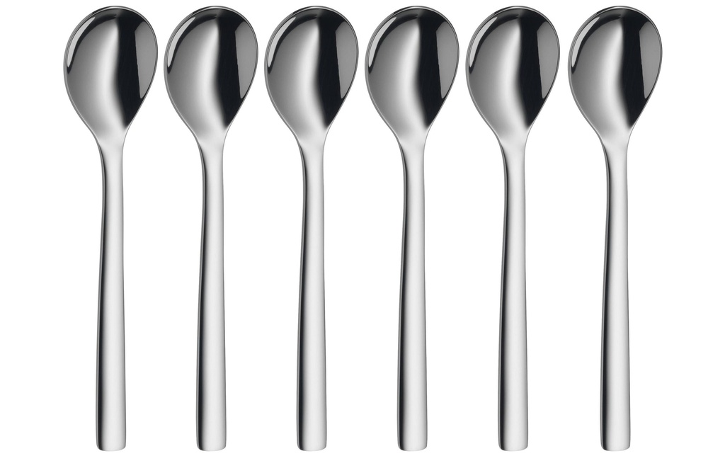 WMF Cuillère à œuf Nuova 6 Pièce/s, Argenté