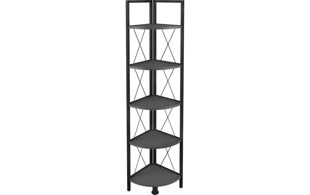 VCM Étagère Insasi 5 34 x 160 cm, Anthracite