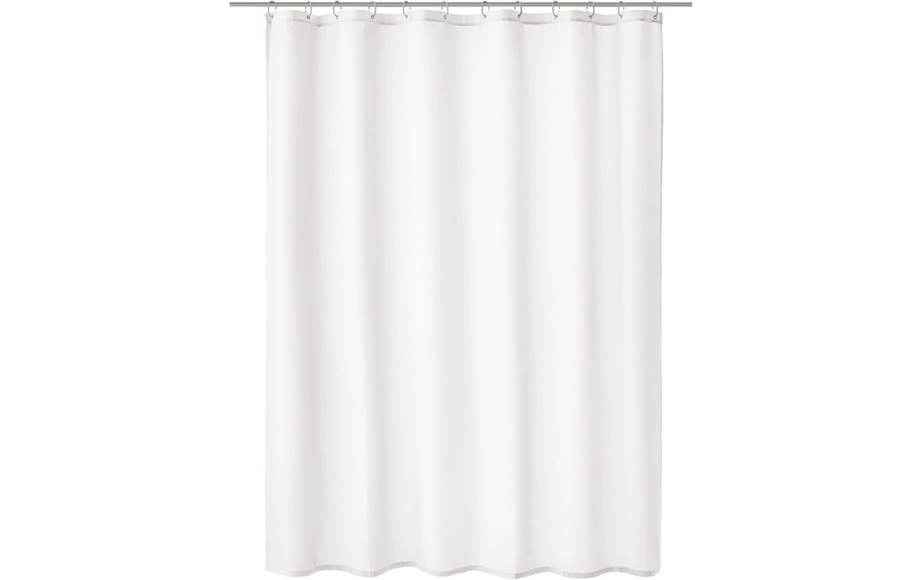 Kleine Wolke Rideau de douche Rica 180 x 200 cm, Blanc