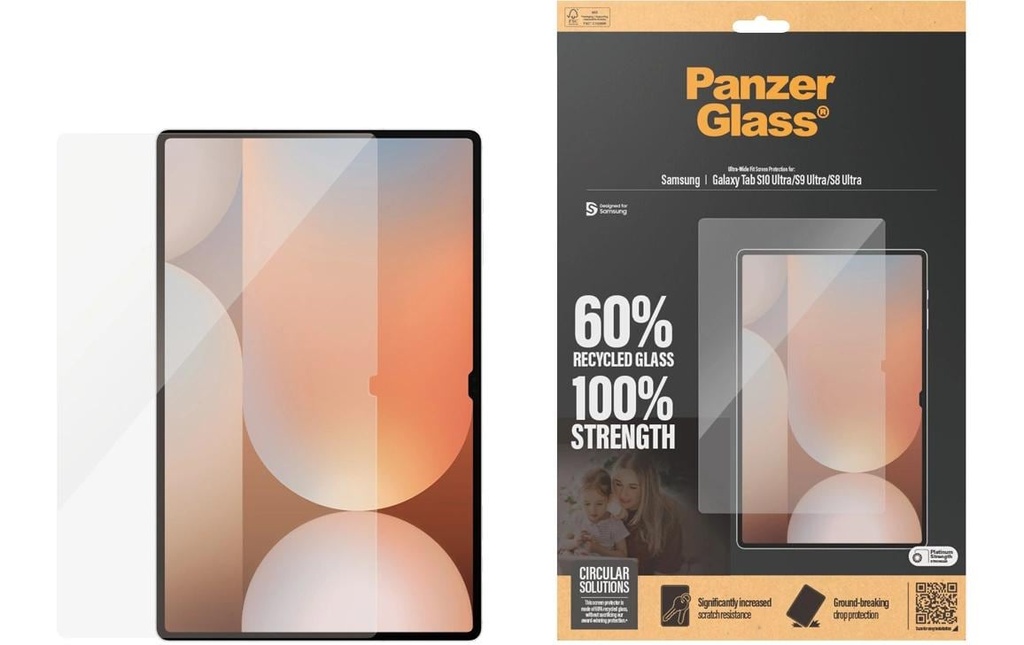 Panzerglass Ultra Wide Fit Galaxy Tab S8 Ultra/S9 Ultra/S10 Ultra