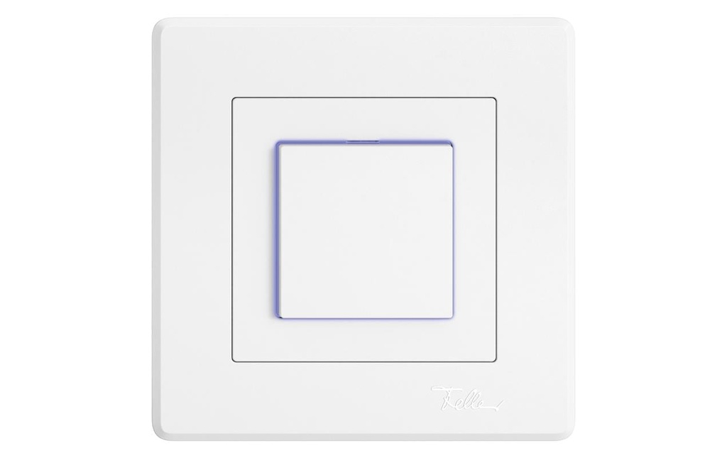 Feller EDIZIOliv Interrupteur Pressostat encastré SCH3 Blanc, éclairé
