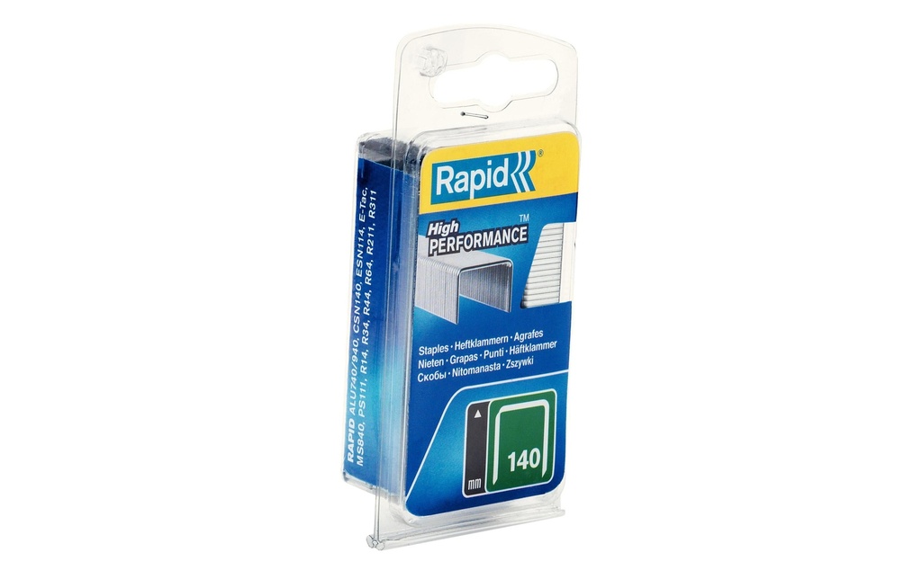 Rapid Agrafes fil fin Typ 140, 10 mm, 650 pièces