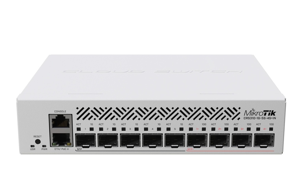 MikroTik SFP Switch CRS310-1G-5S-4S+IN 10 Port