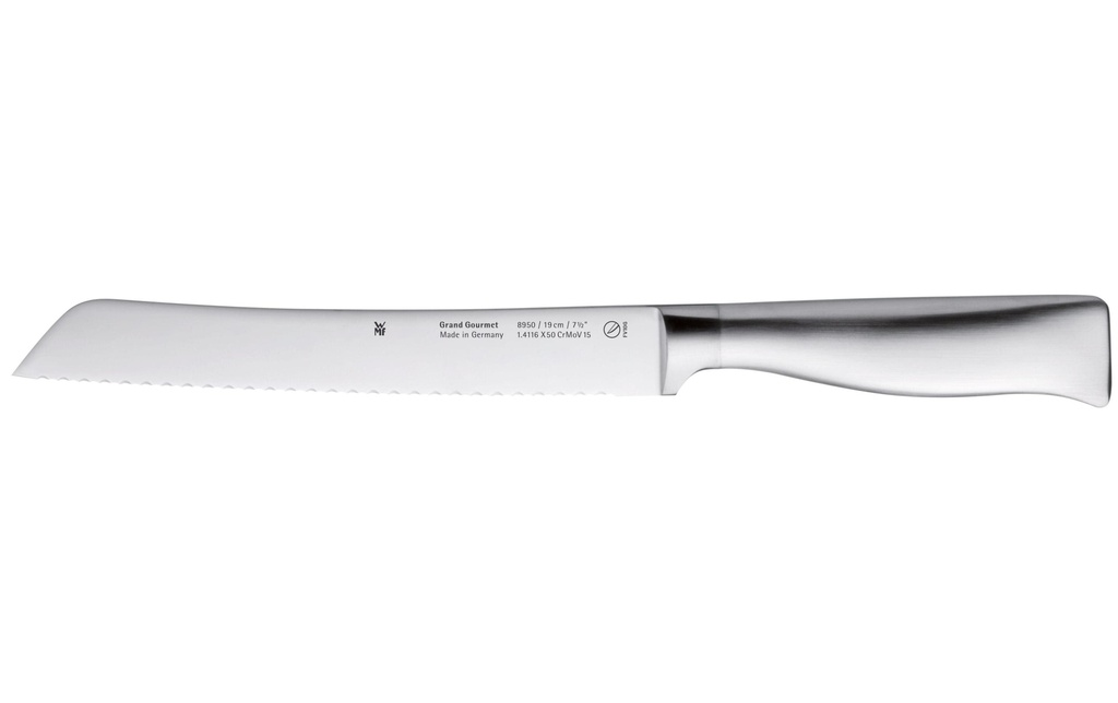 WMF Couteau à pain Grand Gourmet 32 cm, Argenté