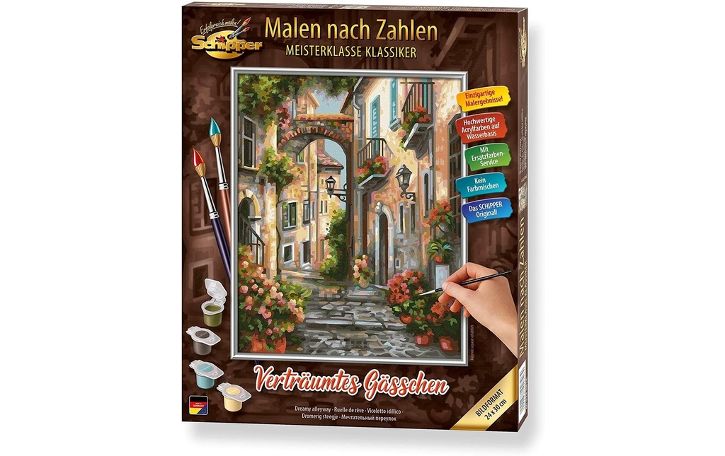 Schipper Peinture avec chiffres Ruelle de rêve