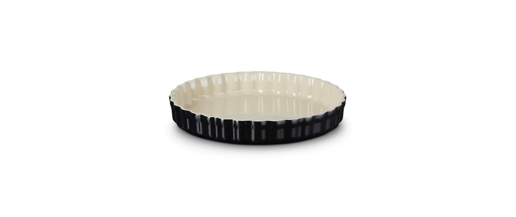 Le Creuset Moule à tarte Ø 28 cm, noir brillant