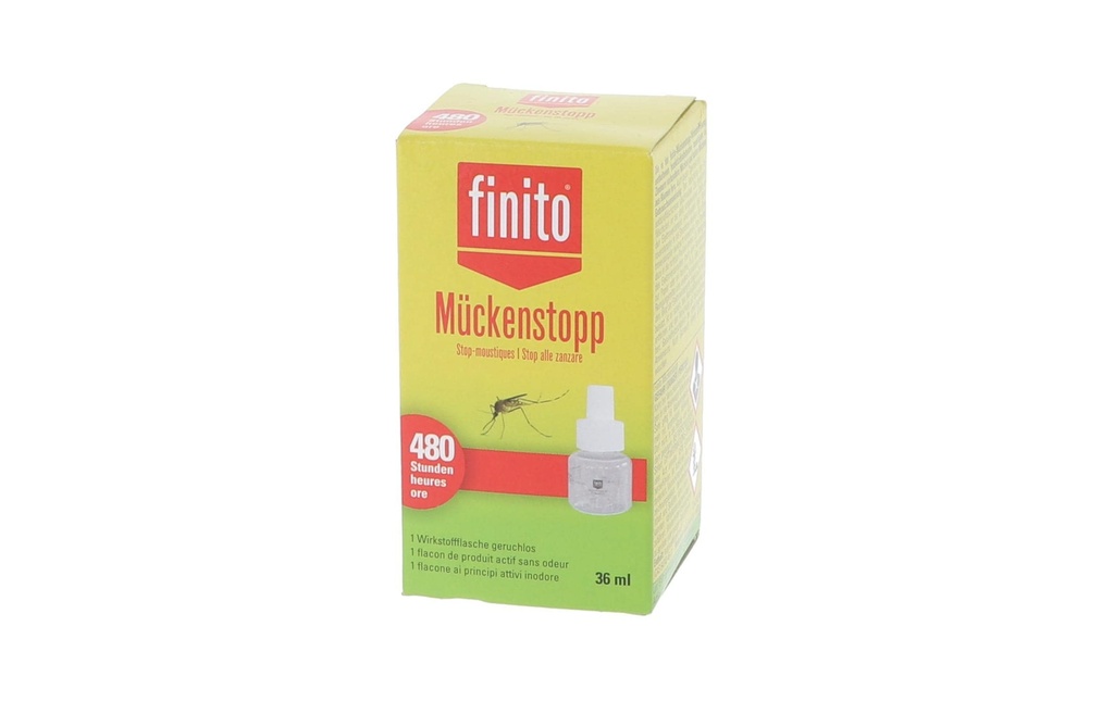 finito Stop-moustiques Bouteille de recharge 36 ml