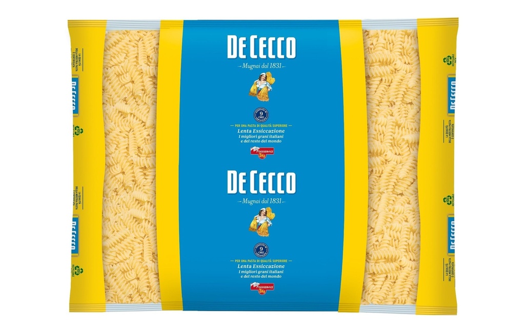 De Cecco Pâtes alimentaires Fusilli Nr. 34 3 kg