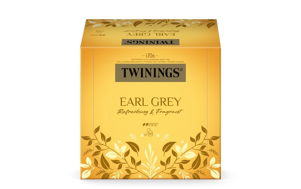 Twinings Sachet de thé Earl Grey 50 x 2 g