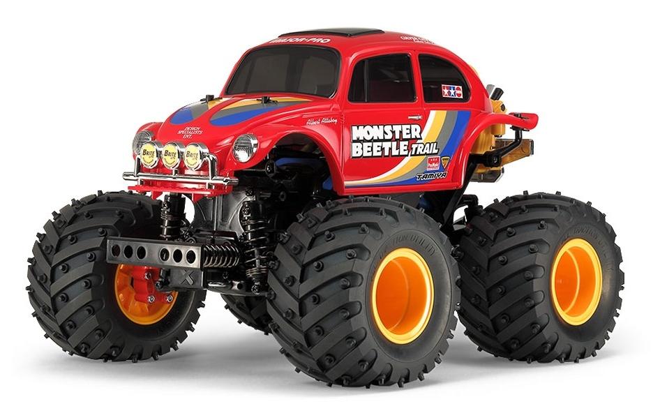 Tamiya Monster Truck Monster Beetle Trail, 4WD kit de construction, 1:14