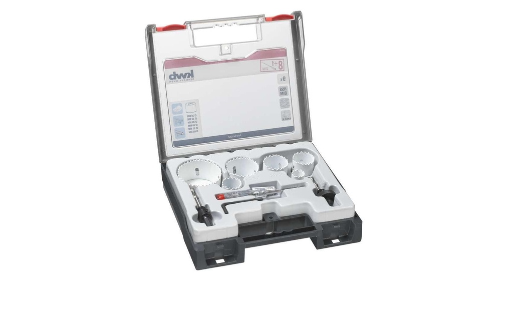 kwb Jeux de scies à trous kit installateur